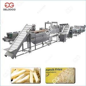 Автоматична виробнича лінія для виробництва замороженої картоплі фрі 500 кг/год